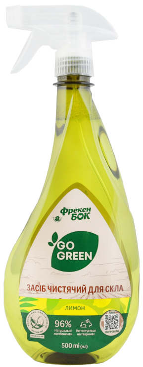 ФРЕКЕН БОК Засіб чистячий для скла "Лимон" 0.5л